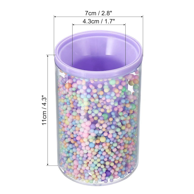 Organizador acrílico para lápices y brochas de maquillaje