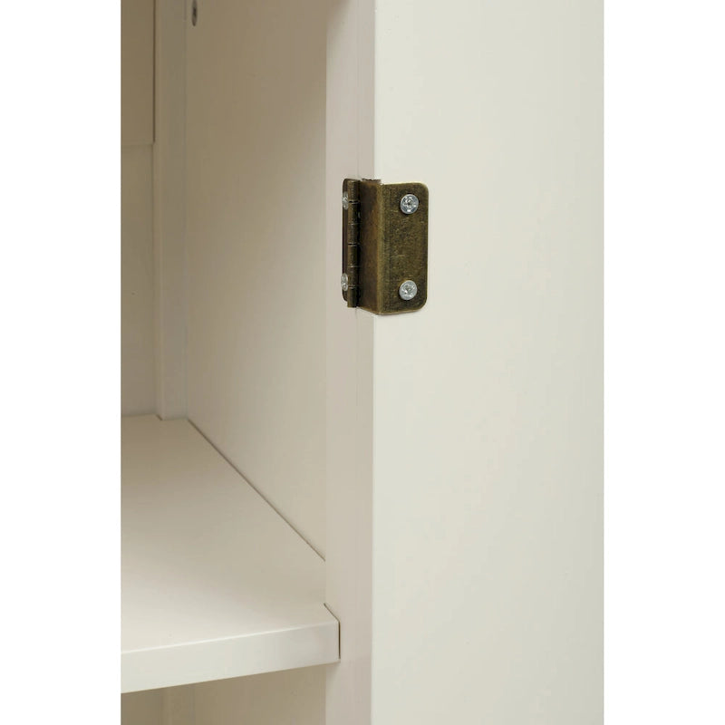 Aparador de 2 puertas con estantes ajustables