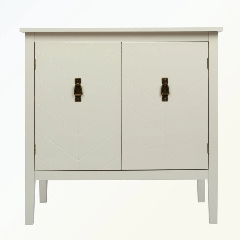 Aparador de 2 puertas con estantes ajustables