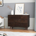 Credenza a cassetti in legno massello con funzione di buffet e vano contenitore con tavolo consolle