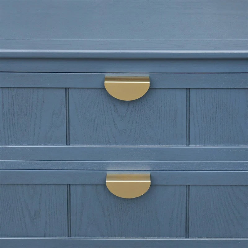 3-Drawer Storage Cabinet with Non-Slip Foot Pads