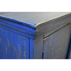 Credenza a 4 ante blu