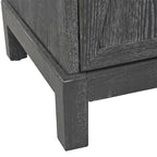 Credenza a 4 ante con ante decorative a specchio