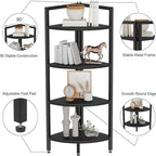 Libreria angolare a 4 livelli - 25.1"D x 16.9"W x 51"H