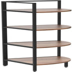 Libreria angolare a 4 livelli - 25.1"D x 16.9"W x 51"H