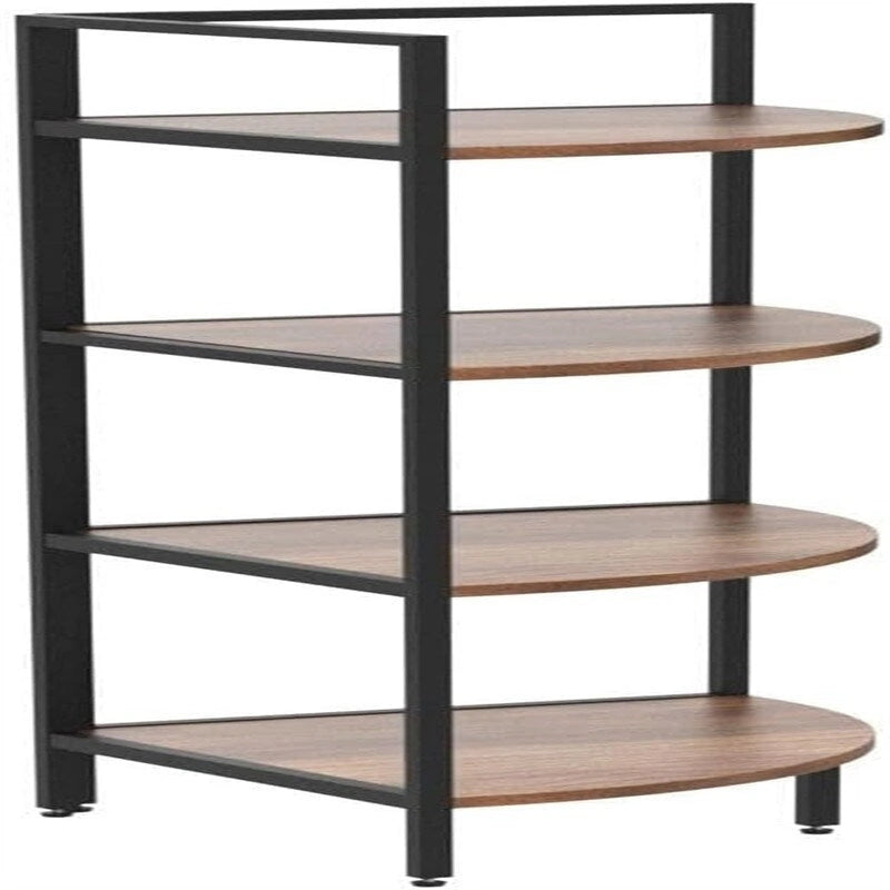 Libreria angolare a 4 livelli - 25.1"D x 16.9"W x 51"H