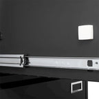 Archivador metálico lateral de 2 cajones con cerradura