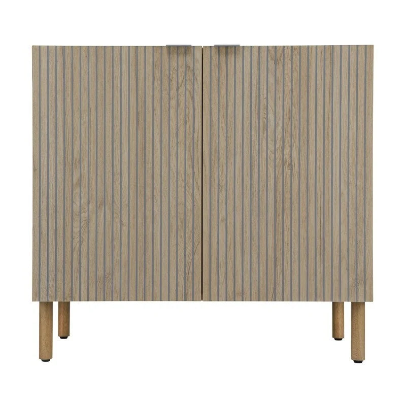 Opbergkast met 2 deuren en verstelbare plank