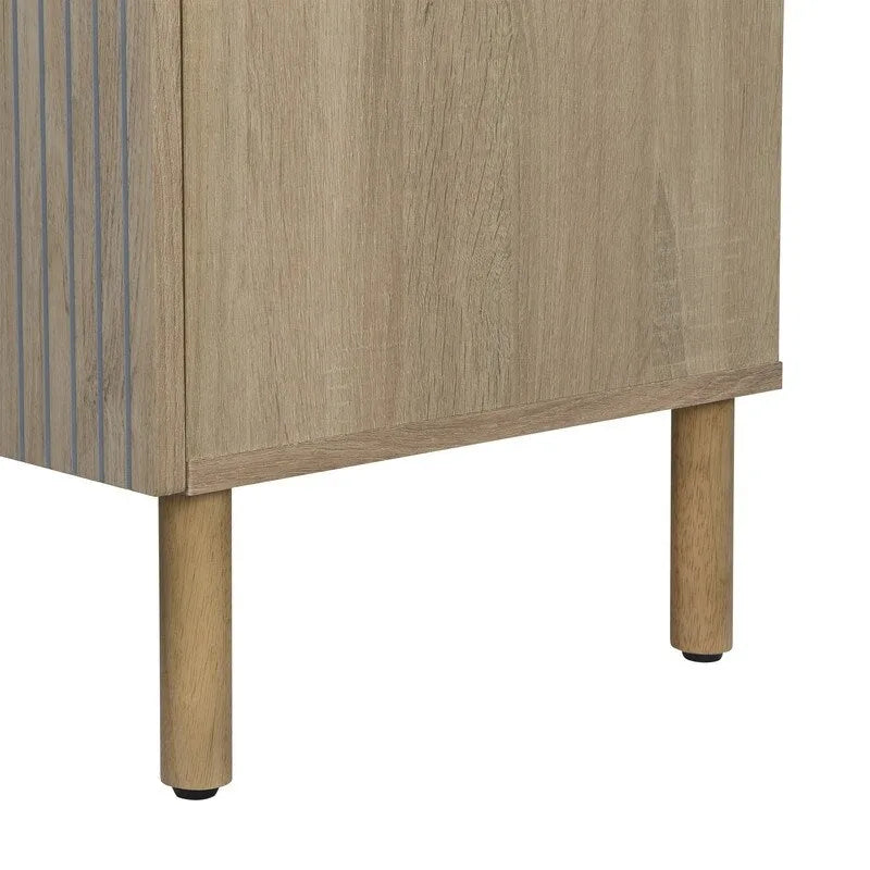 Opbergkast met 2 deuren en verstelbare plank