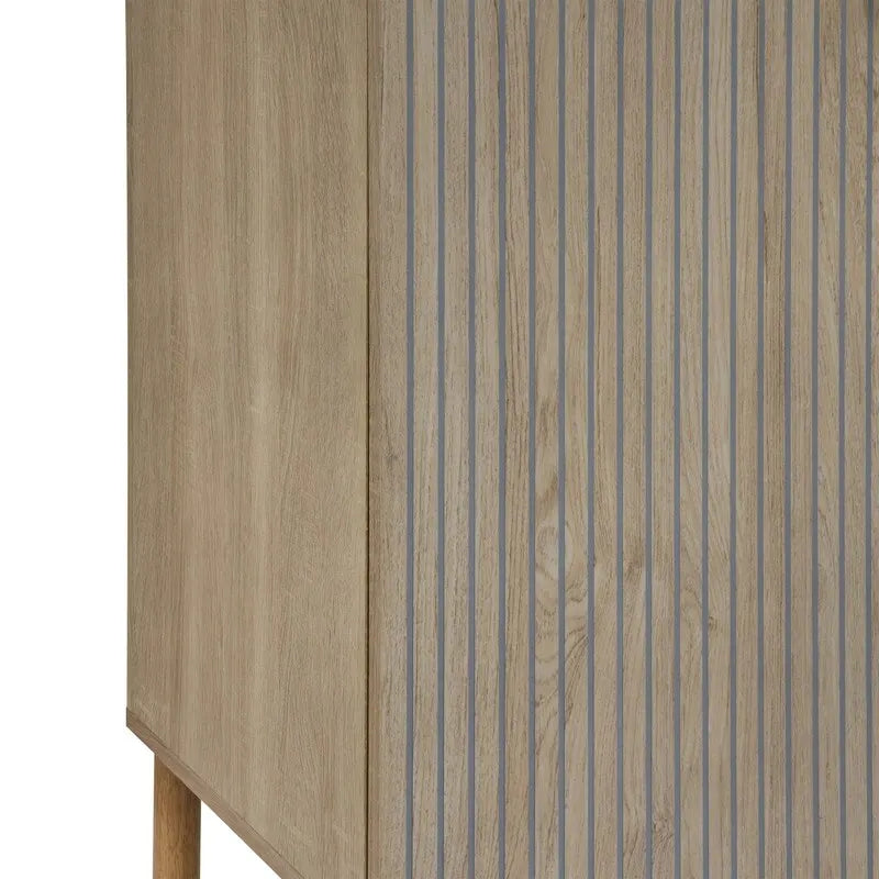 Opbergkast met 2 deuren en verstelbare plank