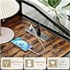 Soporte para impresora con almacenamiento y estación de carga