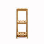 Teak 3-Tier Bathroom Shelf