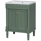 Mobile bagno con lavabo singolo e mobile contenitore