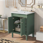 Mobile bagno con lavabo singolo e mobile contenitore