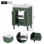 Mobile bagno con lavabo singolo e mobile contenitore