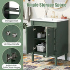 Mobile bagno con lavabo singolo e mobile contenitore