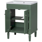 Mobile bagno con lavabo singolo e mobile contenitore