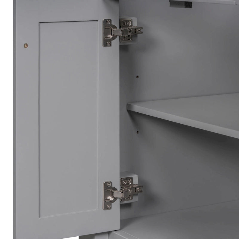 Mobile bagno con lavabo singolo e mobile contenitore