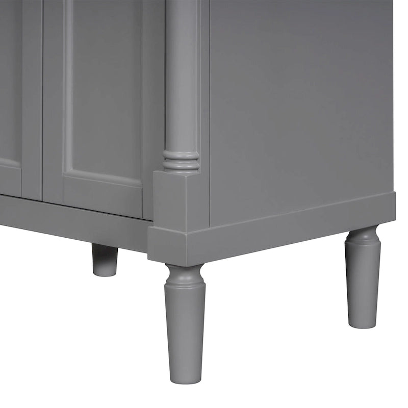 Mobile bagno con lavabo singolo e mobile contenitore
