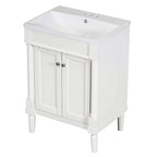 Mobile bagno con lavabo singolo e mobile contenitore