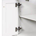 Mobile bagno con lavabo singolo e mobile contenitore