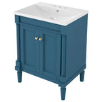 Mobile bagno con lavabo singolo e mobile contenitore