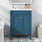 Mobile bagno con lavabo singolo e mobile contenitore