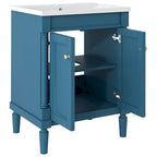 Mobile bagno con lavabo singolo e mobile contenitore